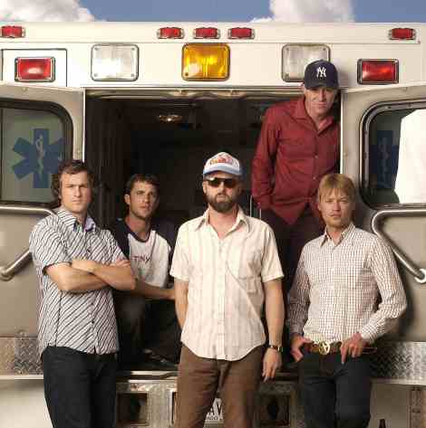 HAVING THEIR CAKE: Cake, with vocalist John McCrea pictured centre, are truly unique.