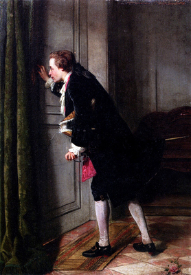 'Peeping Tom' by Jean Carolus, 