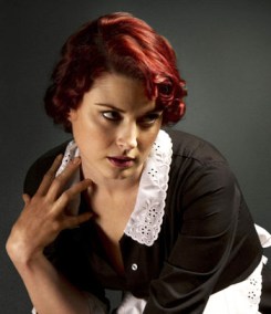 MAID OF HORROR: Alexandra Breckenridge is sinful as the young, prettier maid Moira.