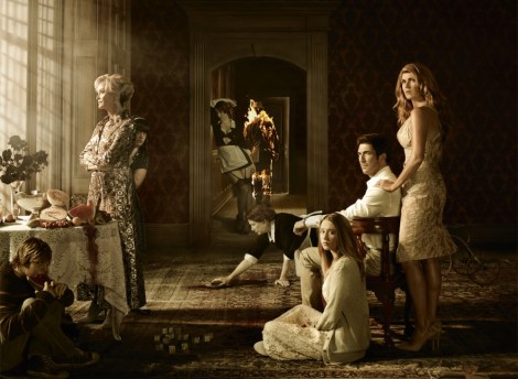 GUILTY PLEASURE: American Horror Story: Murder House is a bloody mess - but it's hard to look away.