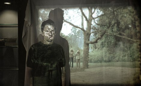 JUST HANGING OUT: As Sinister's main protagonist, Ethan Hawke gives an impressive performance.