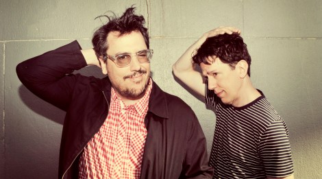 MIGHTY MUSIC: John Flansburgh and John Linnell of They Might Be Giants.