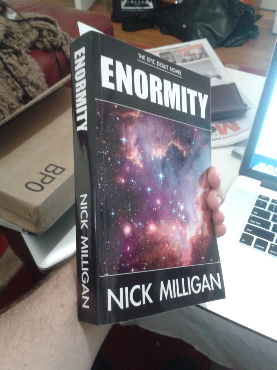 nick milligan enormity independent australian science fiction horror author