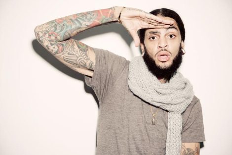 REAL McCOY: Travie McCoy of Gym Class Heroes.