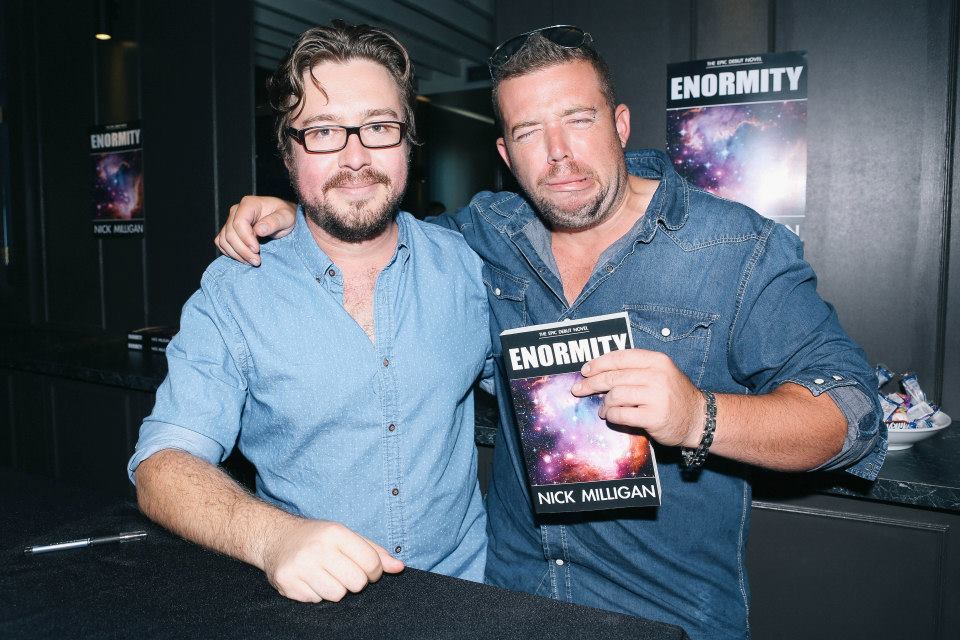 independent author australia science fiction horror enormity